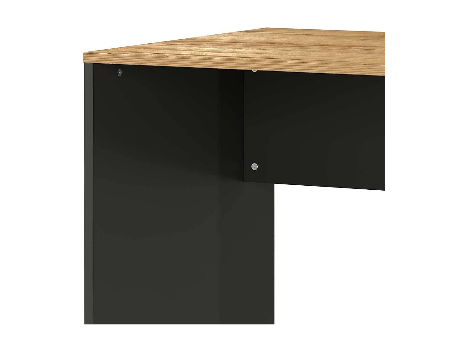 Büroschreibtisch mit Knieraumblende Made in Germany