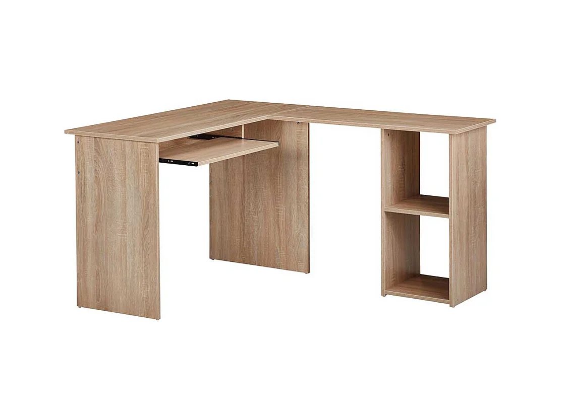 Eckbürotisch in Sonoma Eiche Holzoptik 120x140 cm