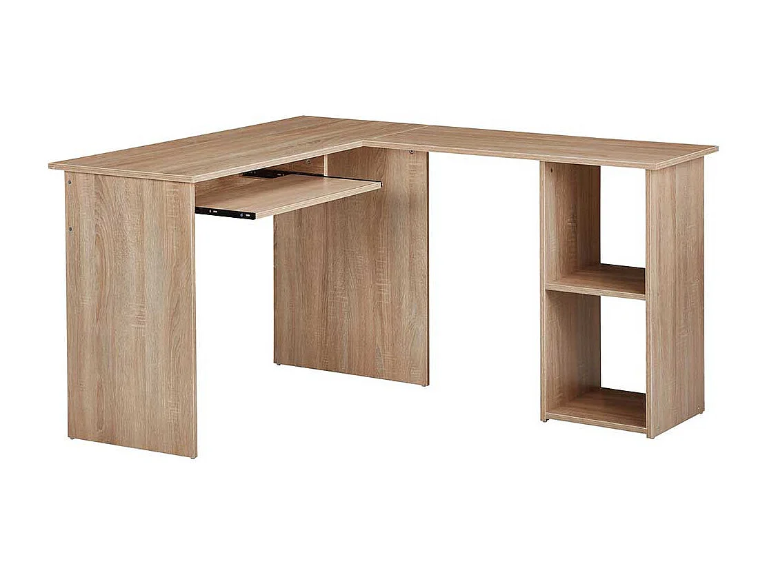 Eckbürotisch in Sonoma Eiche Holzoptik 120x140 cm