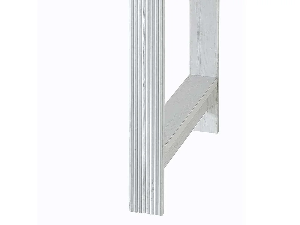 Landhaus Stil Bürotisch 160 cm breit Vierfußgestell