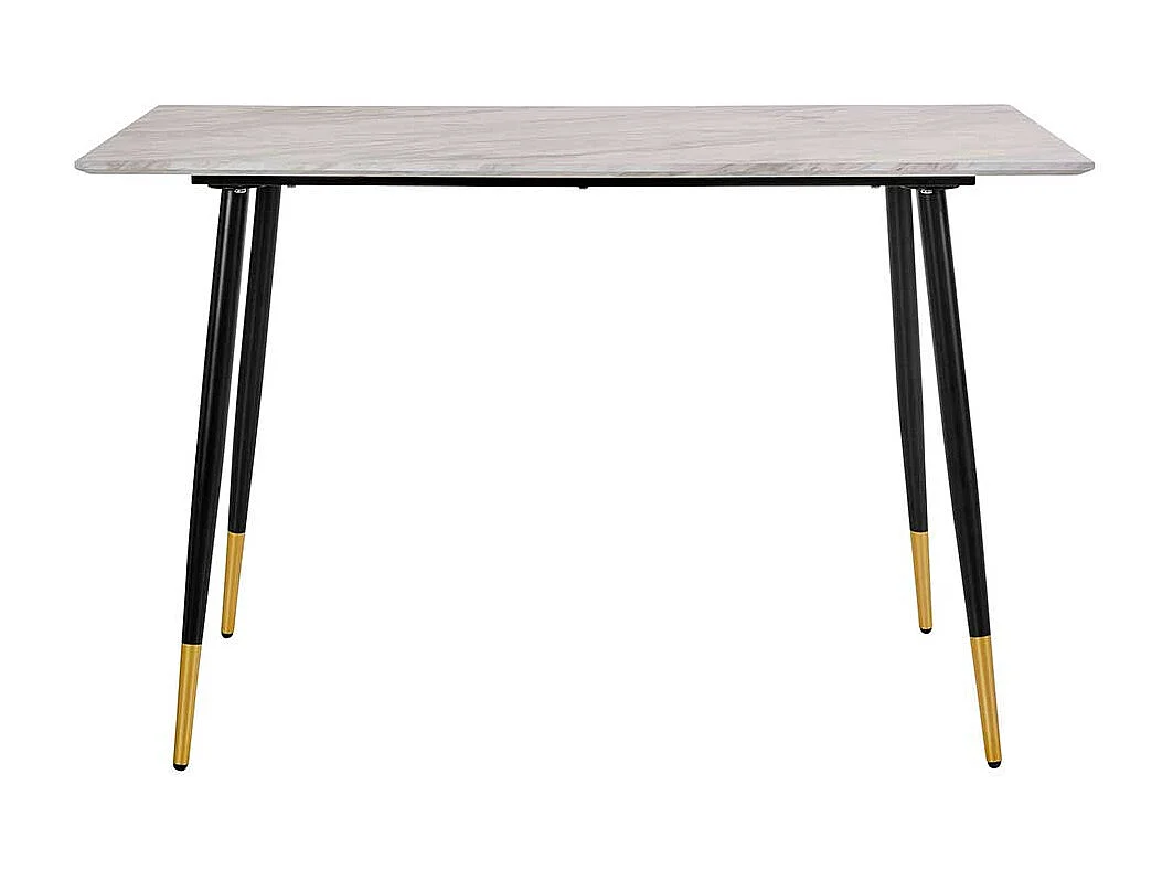 Retro Stil Schreibtisch 110 cm breit Vierfußgestell