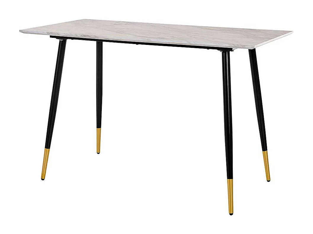 Retro Stil Schreibtisch 110 cm breit Vierfußgestell
