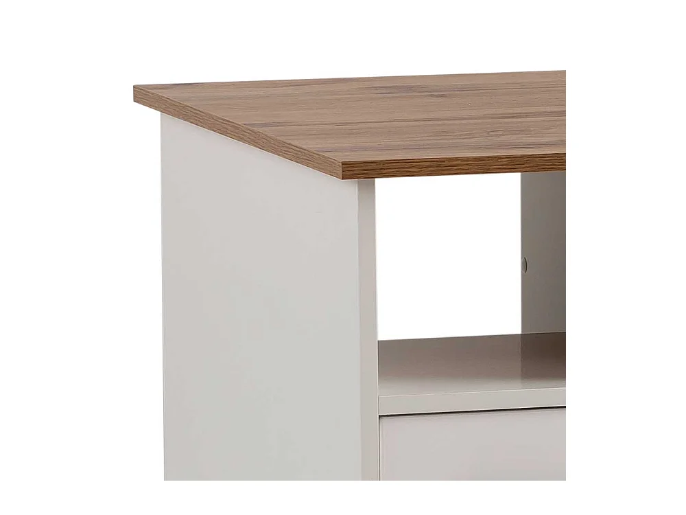 Schreibtisch Bürotisch mit drei Schubladen und Tür