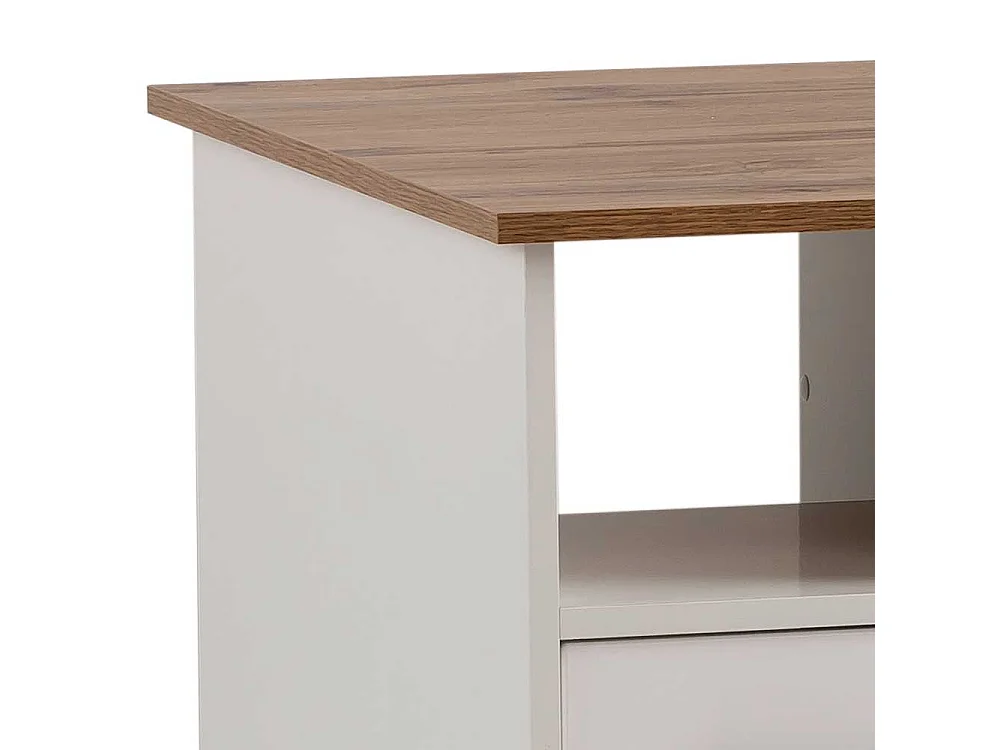 Schreibtisch Bürotisch mit drei Schubladen und Tür