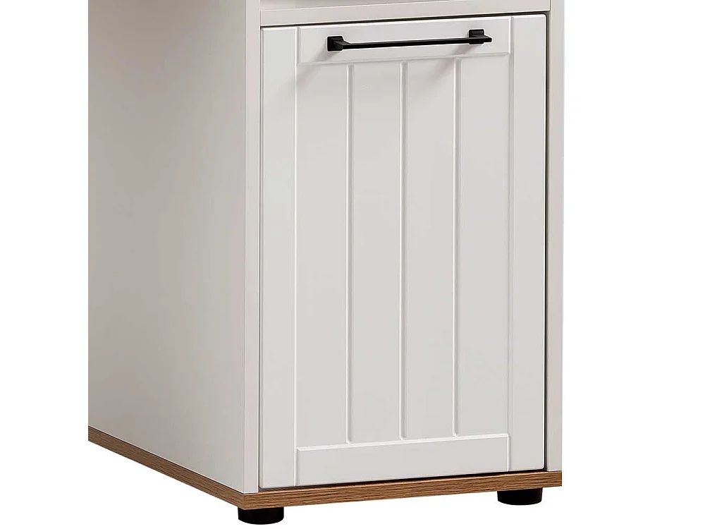 Schreibtisch Bürotisch mit drei Schubladen und Tür