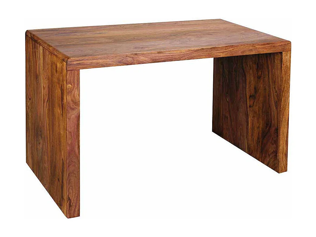 Bürotisch aus Sheesham Massivholz lackiert