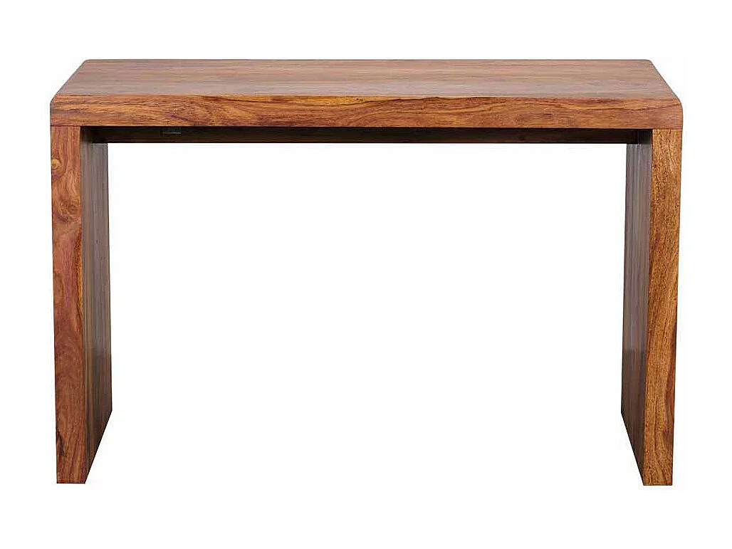 Bürotisch aus Sheesham Massivholz lackiert