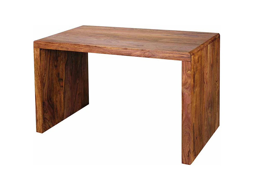 Bürotisch aus Sheesham Massivholz lackiert