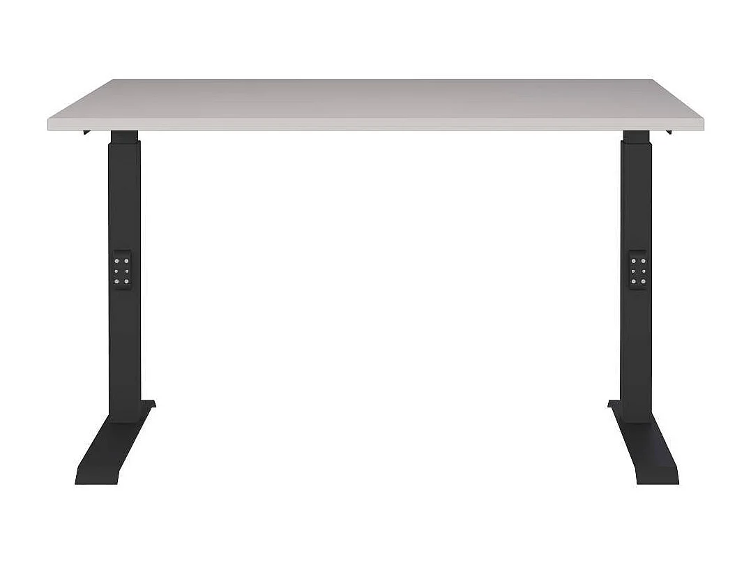 Schreibtisch Bürotisch höhenverstellbar mit T Gestell