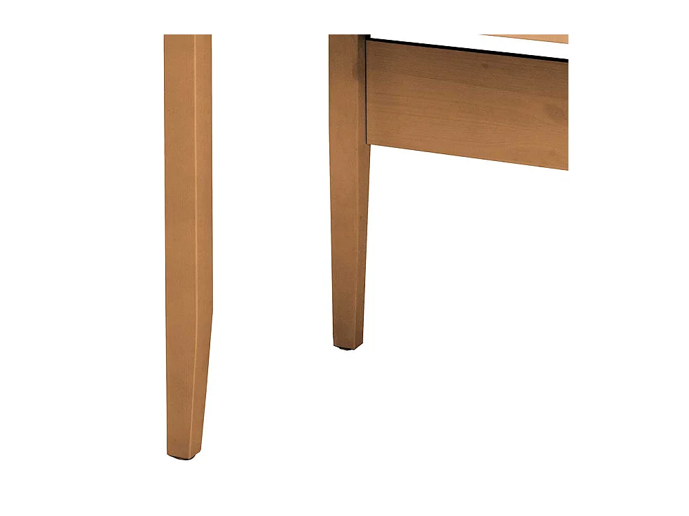 Konsolentisch oder Schreibtisch in Grau und Kiefer Laugenfarben Landhausstil