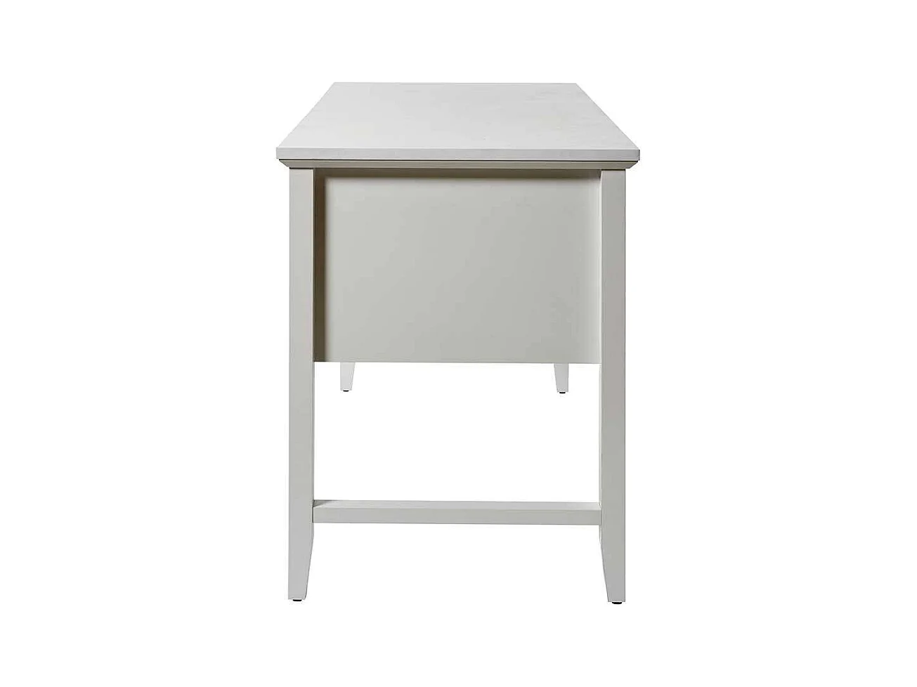 Schreibtisch Bürotisch mit vier Schubladen im Landhausstil