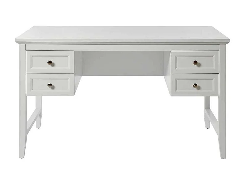 Schreibtisch Bürotisch mit vier Schubladen im Landhausstil