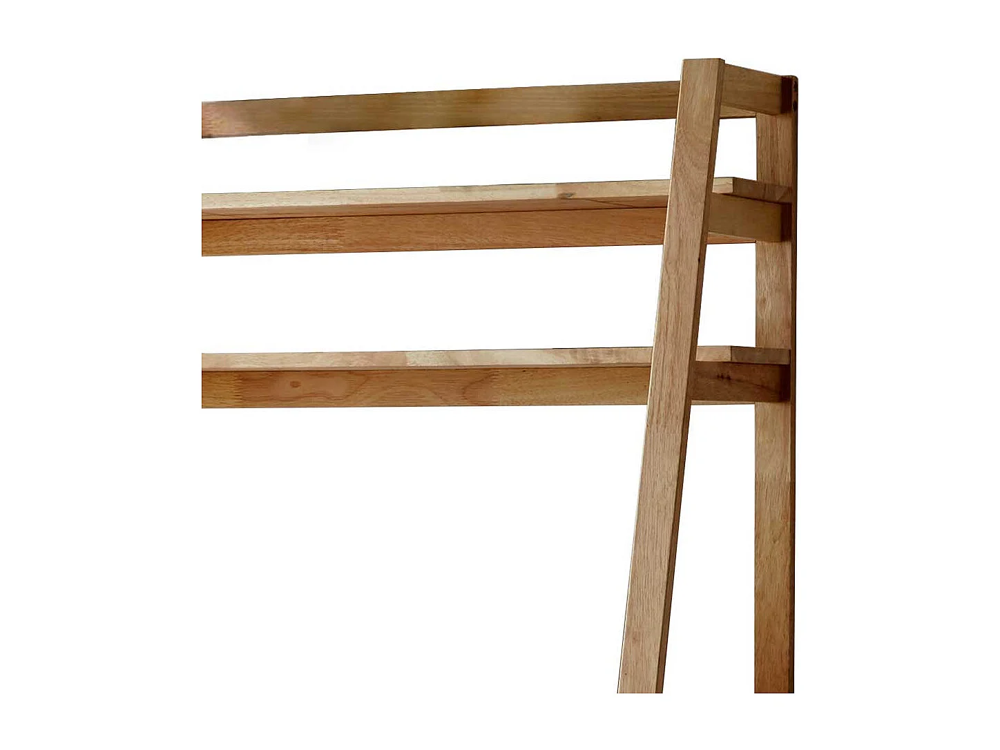 Design Schreibtisch aus Massivholz Druckerablage (zweiteilig)
