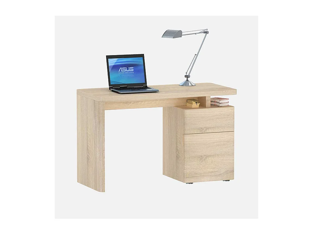 Schreibtisch in Sonoma Eiche 120 cm breit