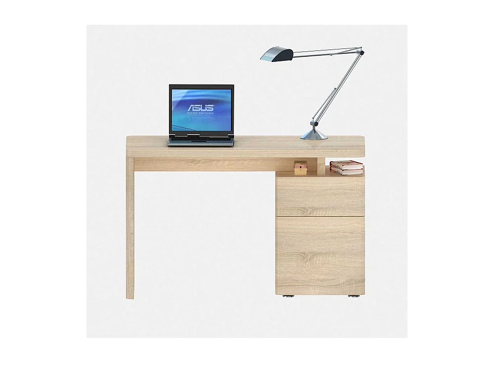 Schreibtisch in Sonoma Eiche 120 cm breit