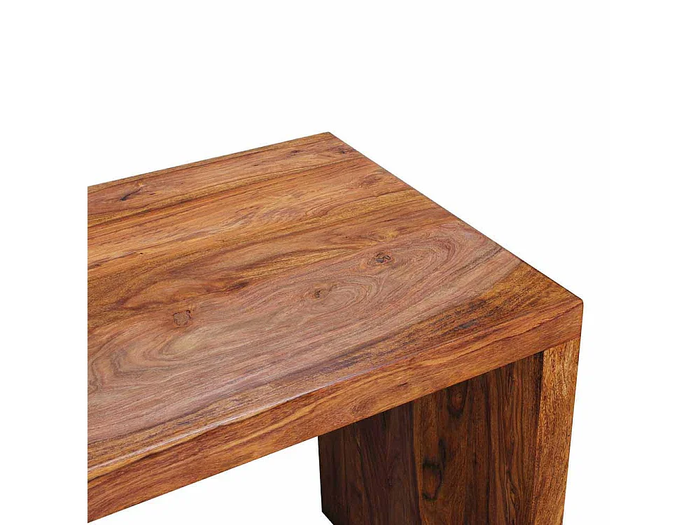Bürotisch aus Sheesham Massivholz lackiert