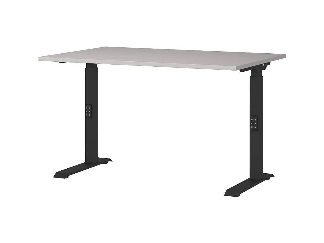 Schreibtisch Bürotisch höhenverstellbar mit T Gestell