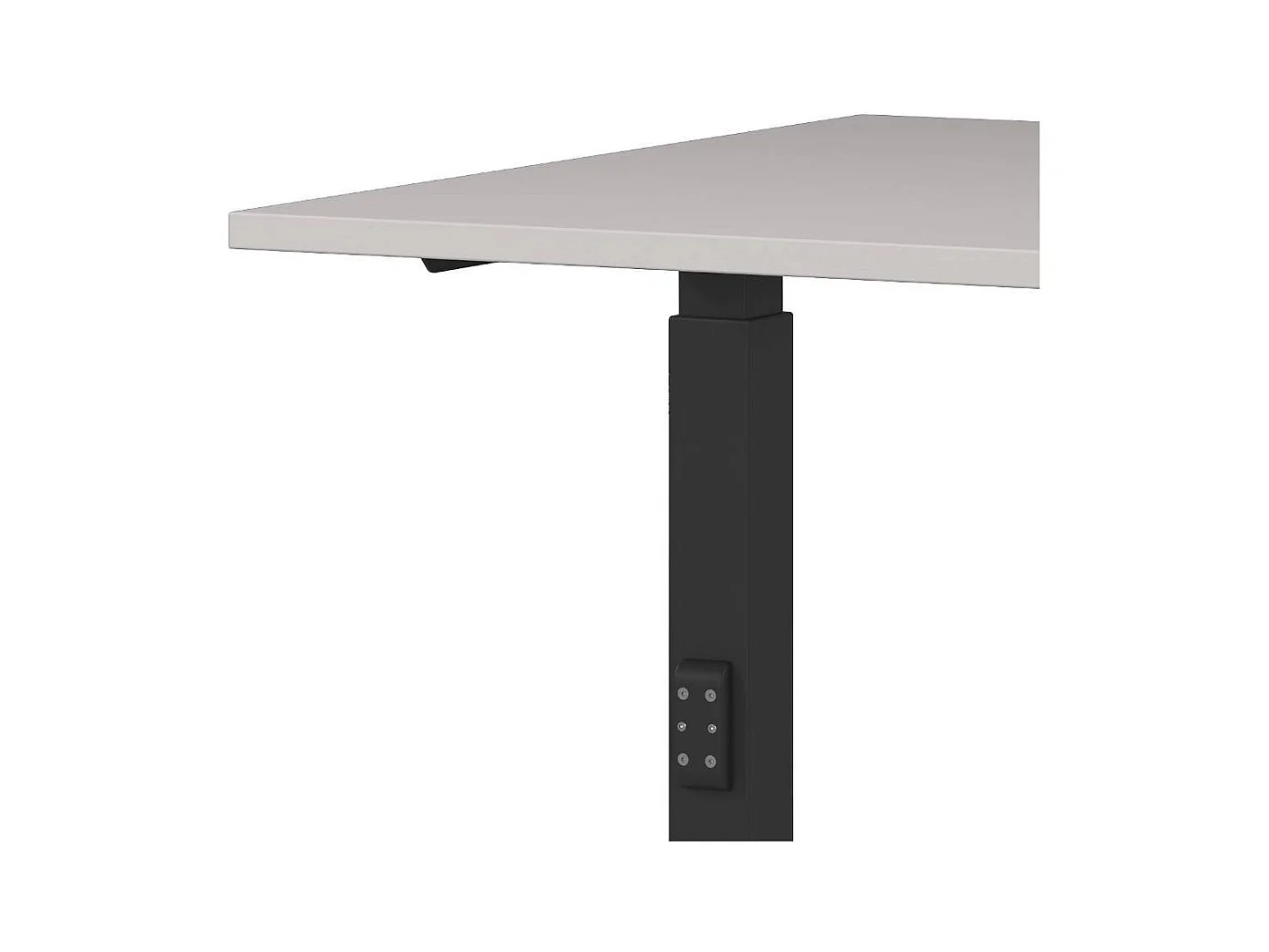 Schreibtisch Bürotisch höhenverstellbar mit T Gestell