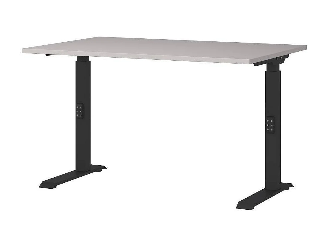 Schreibtisch Bürotisch höhenverstellbar mit T Gestell