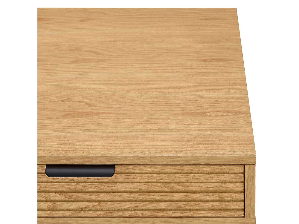 Jugendschreibtisch im Skandi Design Vierfußgestell aus Metall