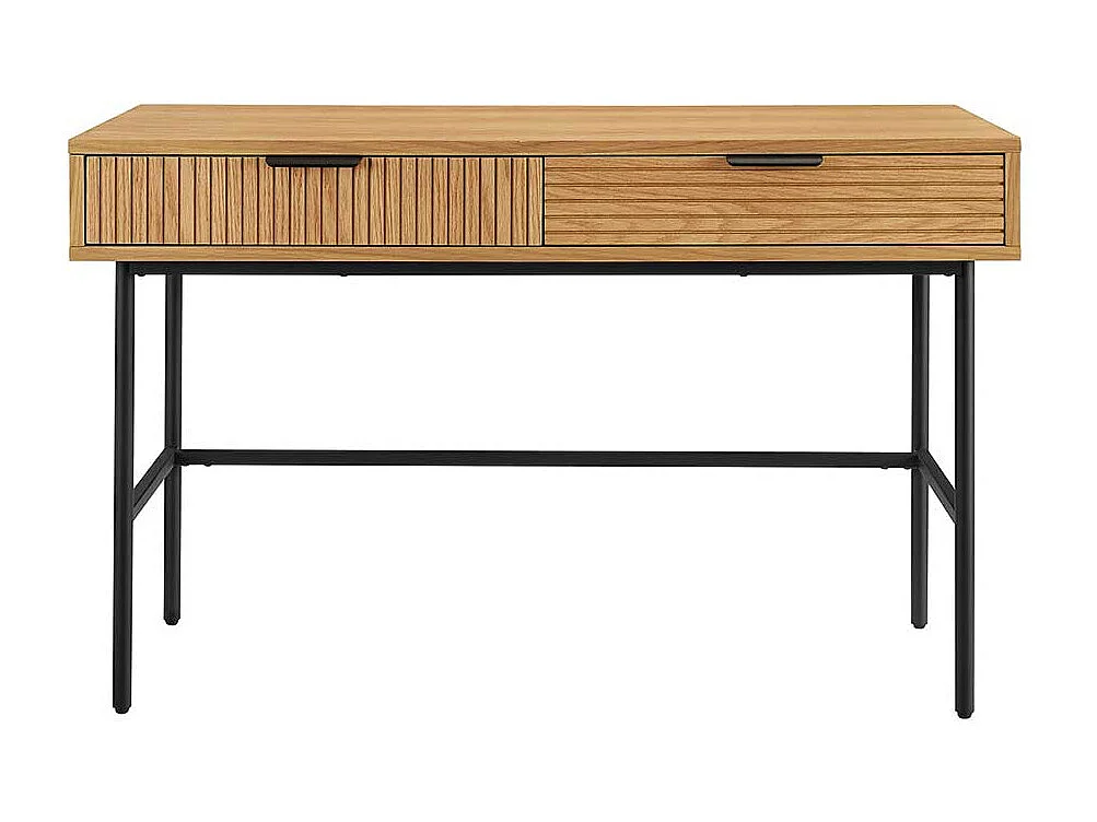 Jugendschreibtisch im Skandi Design Vierfußgestell aus Metall