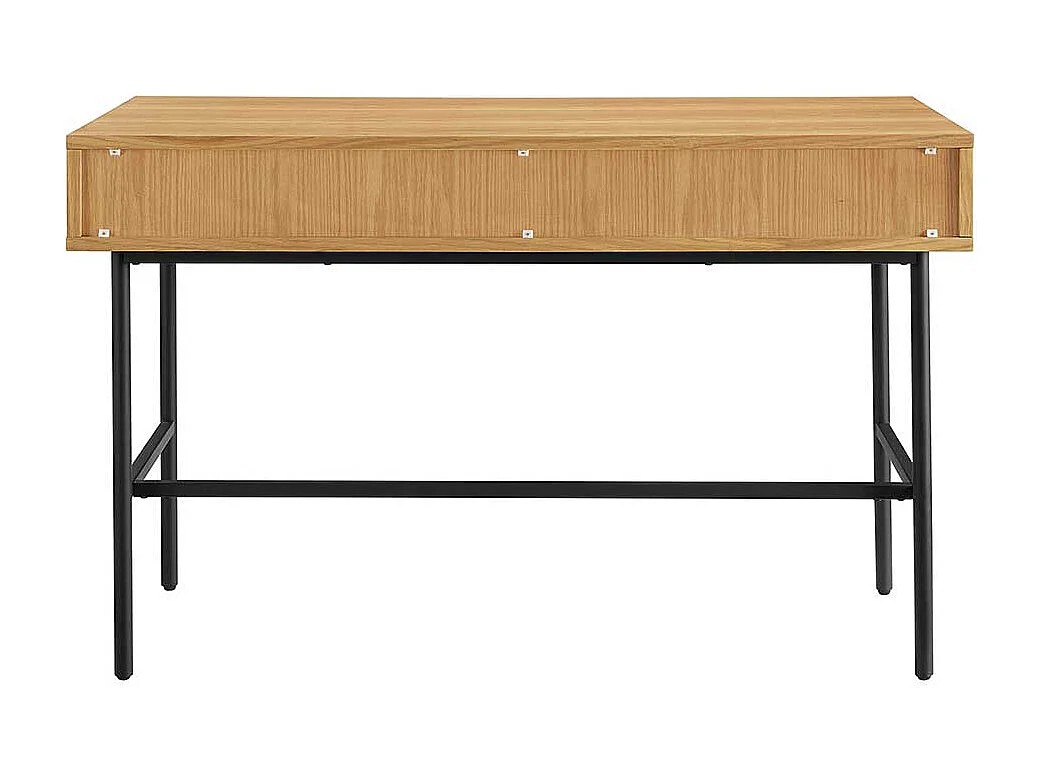 Jugendschreibtisch im Skandi Design Vierfußgestell aus Metall