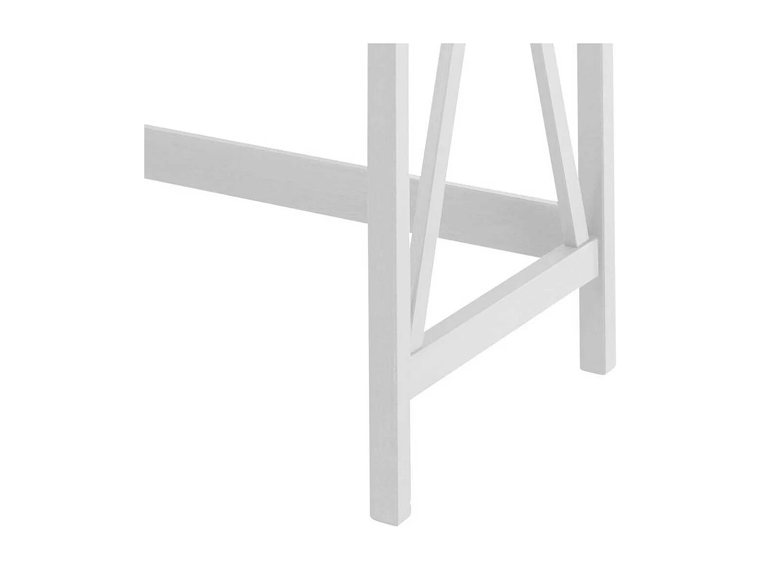 Schreibtisch Büroschreibtisch in Weiß mit einer Schublade