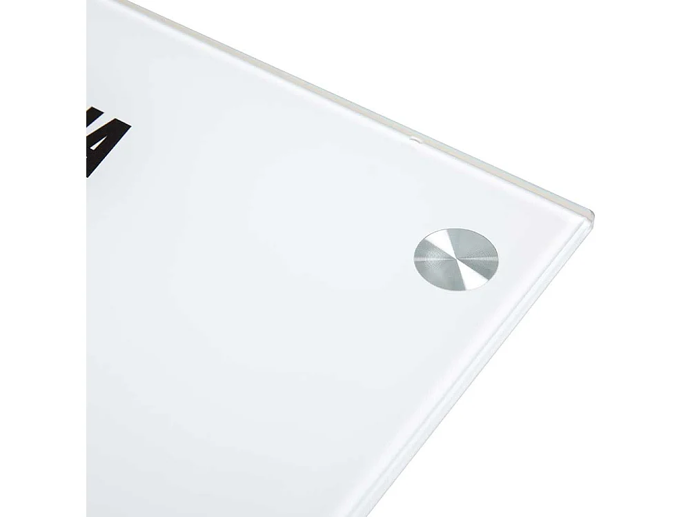 Designschreibtisch mit bedruckter Glasplatte rechteckig