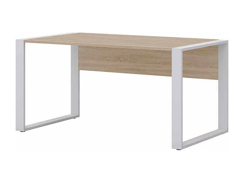 Computer Schreibtisch in Sonoma Eiche Wei�