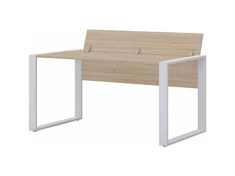 Computer Schreibtisch in Sonoma Eiche Wei�