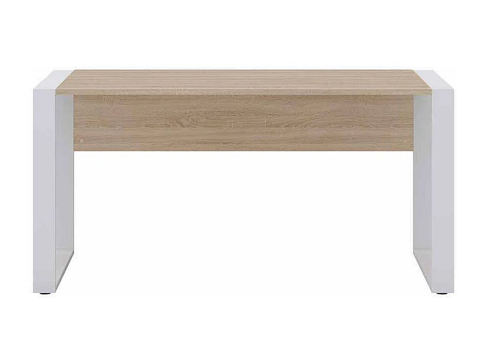 Computer Schreibtisch in Sonoma Eiche Wei�