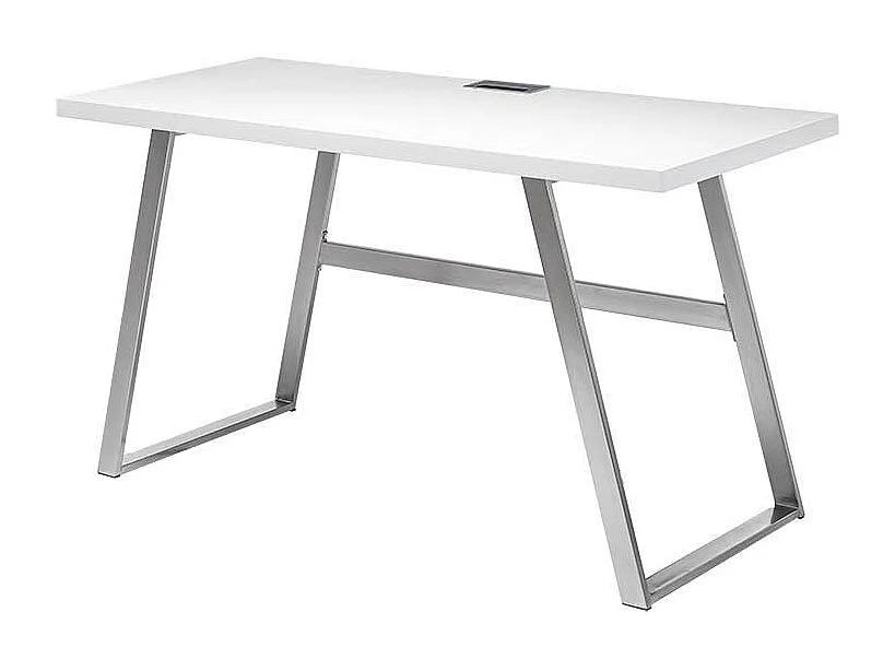 Schreibtisch in Weiß 140 cm breit