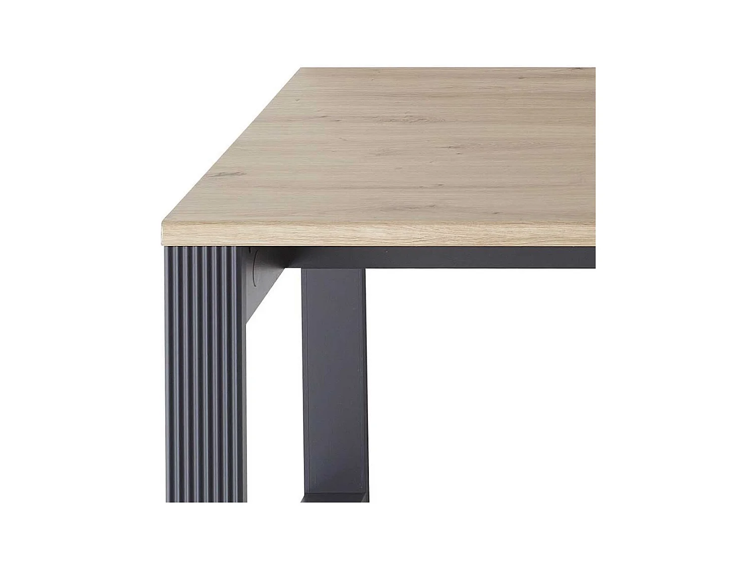 Bürotisch Set mit Rollcontainer Landhausstil (zweiteilig)