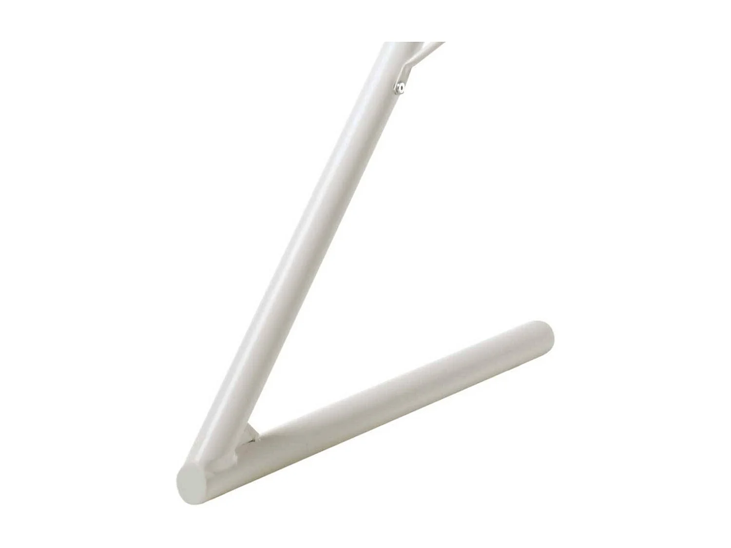 Laptopschreibtisch in Wei� und Eiche Optik 120 cm breit