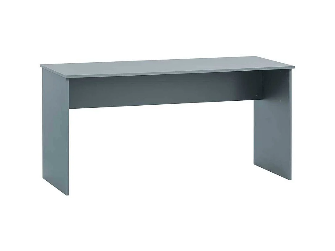 Moderner Schreibtisch in Petrol Wangen Gestell