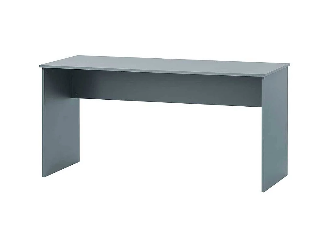 Moderner Schreibtisch in Petrol Wangen Gestell