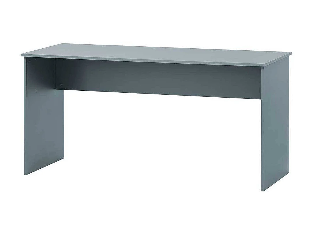 Moderner Schreibtisch in Petrol Wangen Gestell