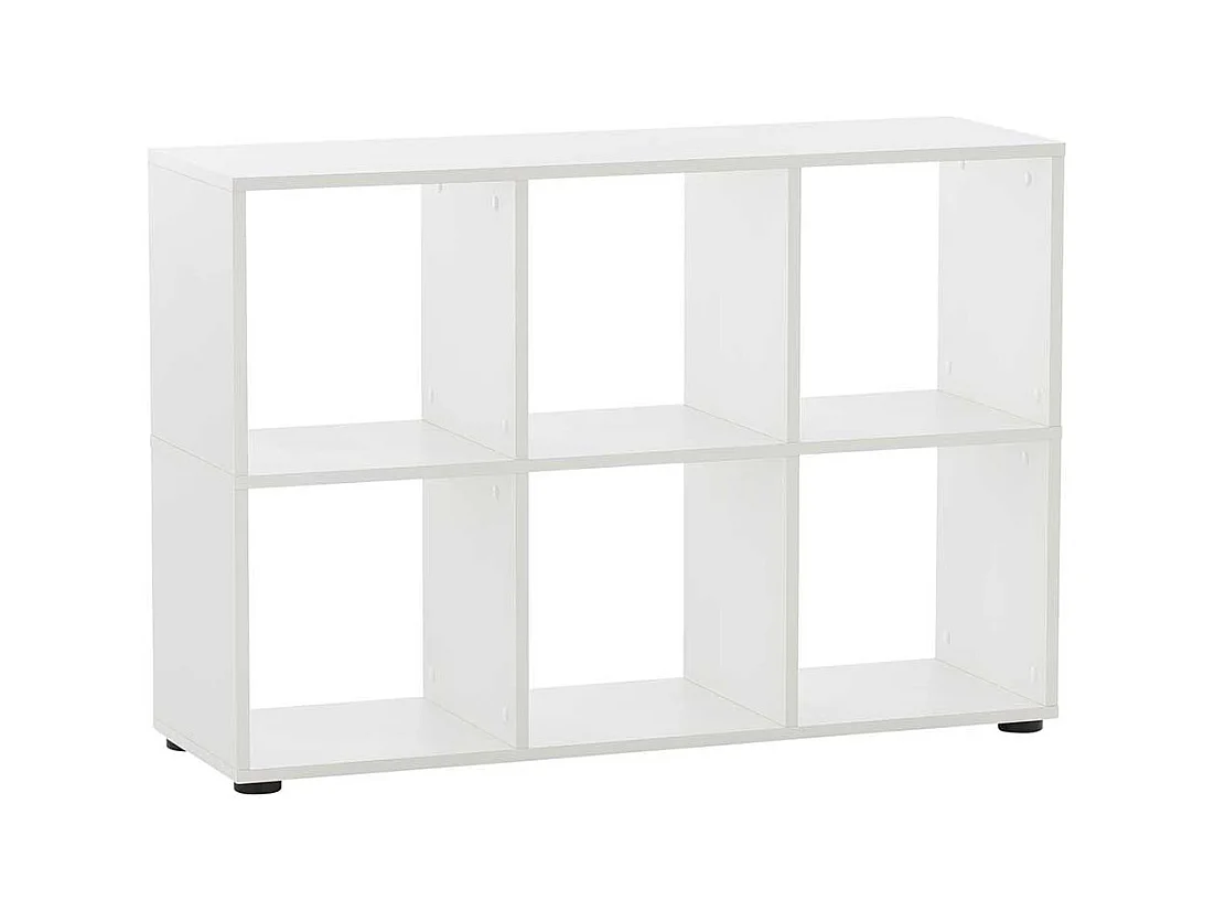 Winkelschreibtisch weiss Made in Germany Seitenregalen