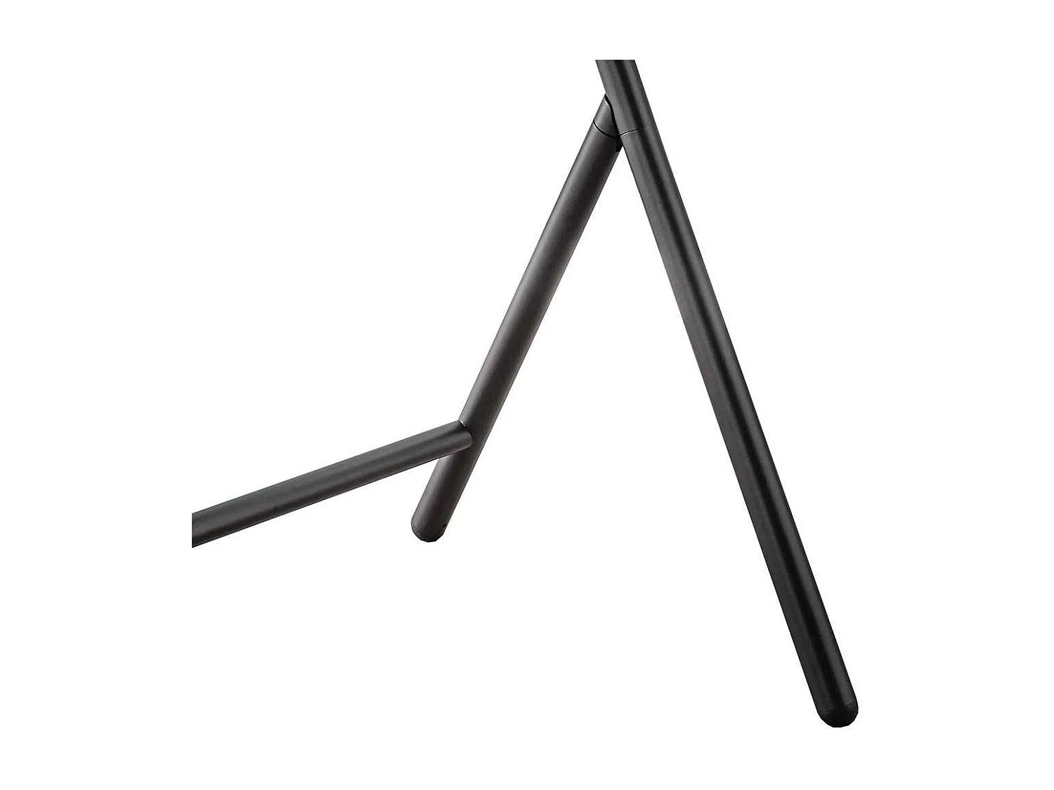 Verstellbarer Schreibtisch aus Eiche Massivholz und Metall 100 cm breit