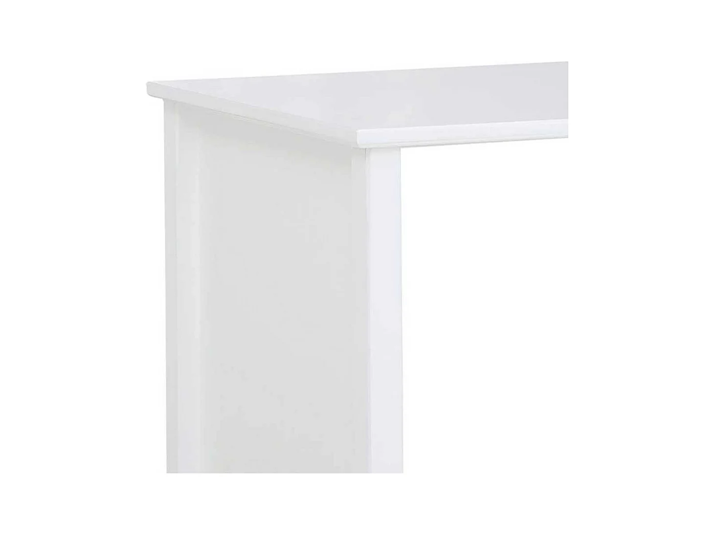 Schreibtisch Bürotisch in Weiß mit drei Schubladen