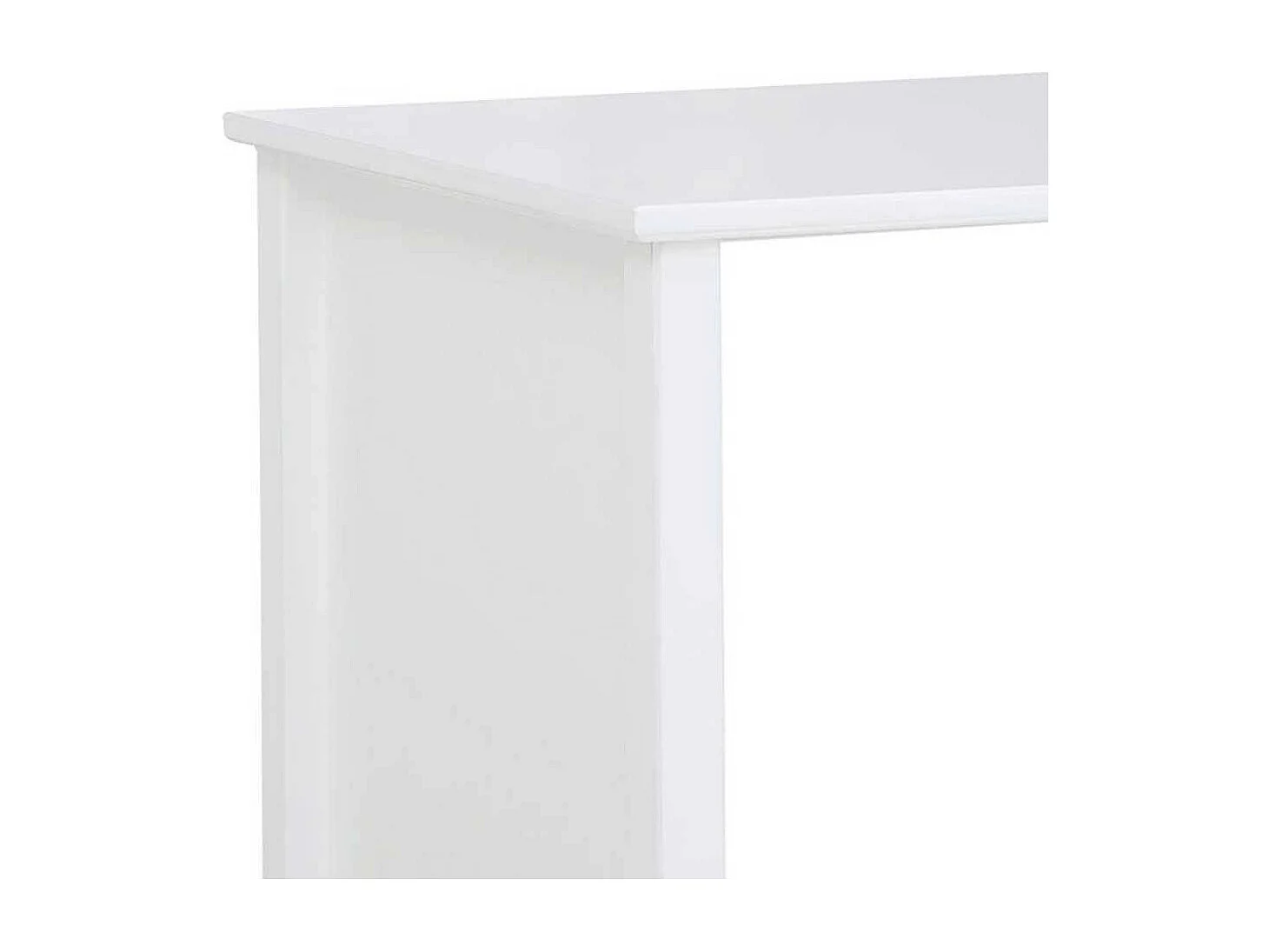 Schreibtisch Bürotisch in Weiß mit drei Schubladen