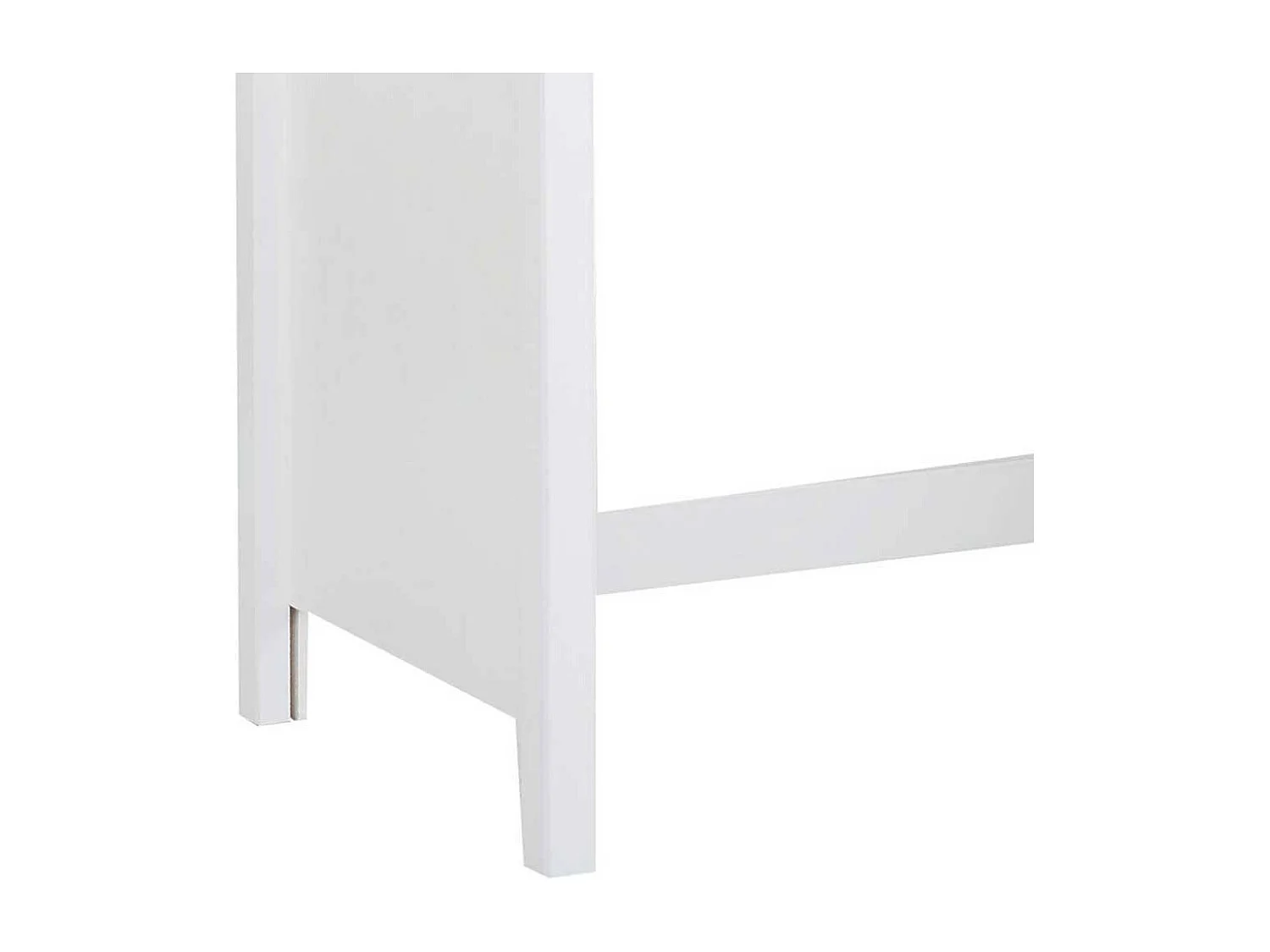 Schreibtisch Bürotisch in Weiß mit drei Schubladen