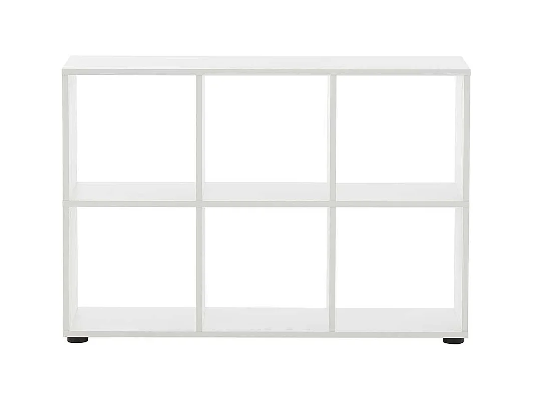 Weißer Bürotisch mit Regal Made in Germany 150 cm breit