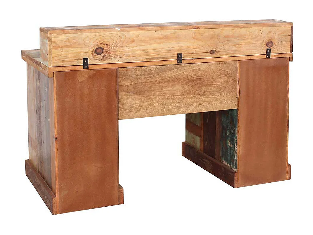 Schreibtisch im Shabby Chic Design Recyclingholz