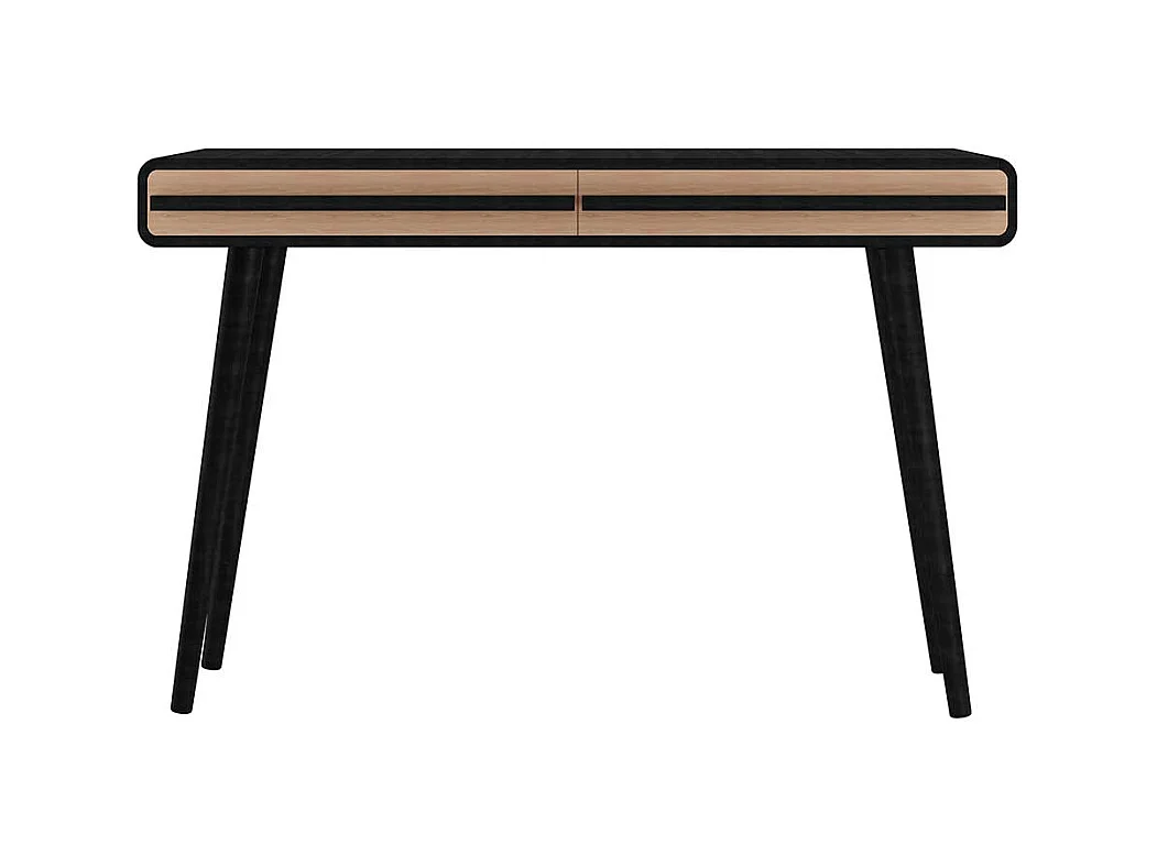 Schreibtisch Designschreibtisch mit zwei Schubladen 120 cm breit