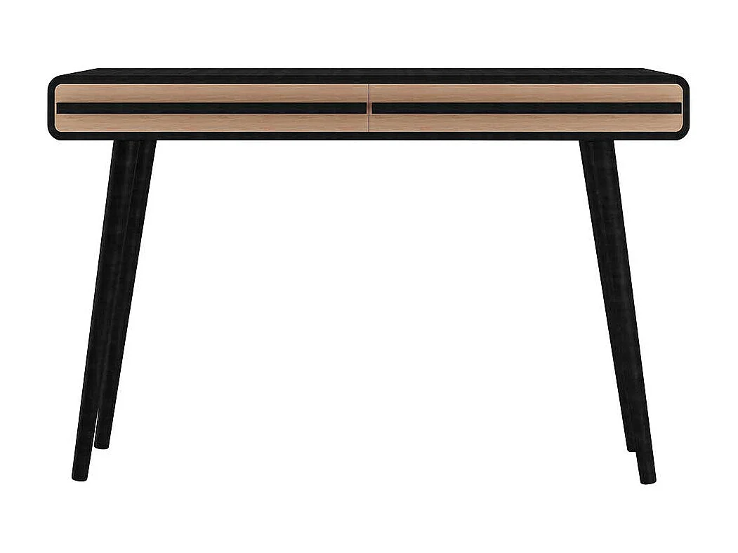 Schreibtisch Designschreibtisch mit zwei Schubladen 120 cm breit