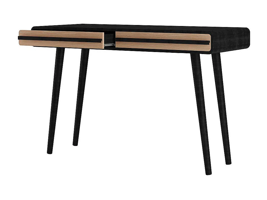 Schreibtisch Designschreibtisch mit zwei Schubladen 120 cm breit