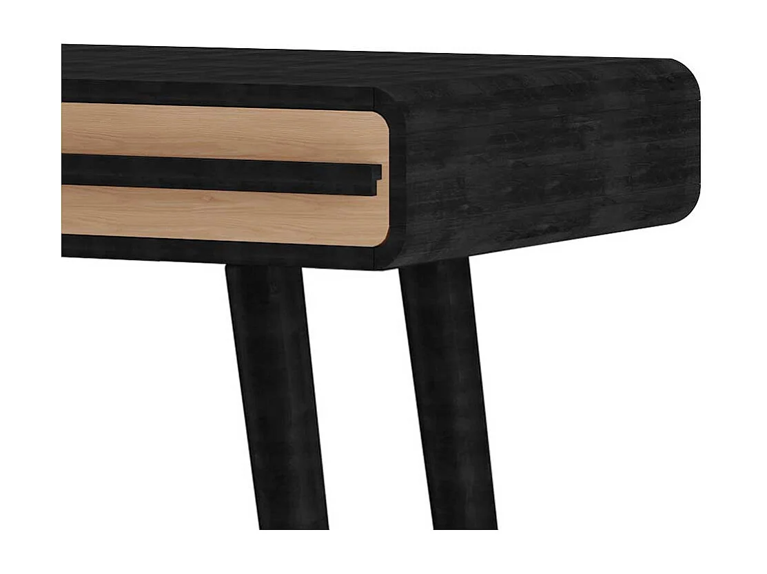 Schreibtisch Designschreibtisch mit zwei Schubladen 120 cm breit