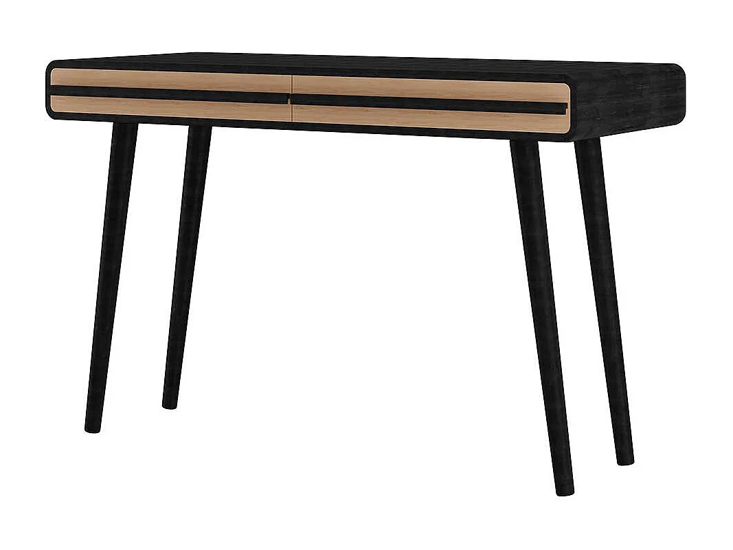 Schreibtisch Designschreibtisch mit zwei Schubladen 120 cm breit