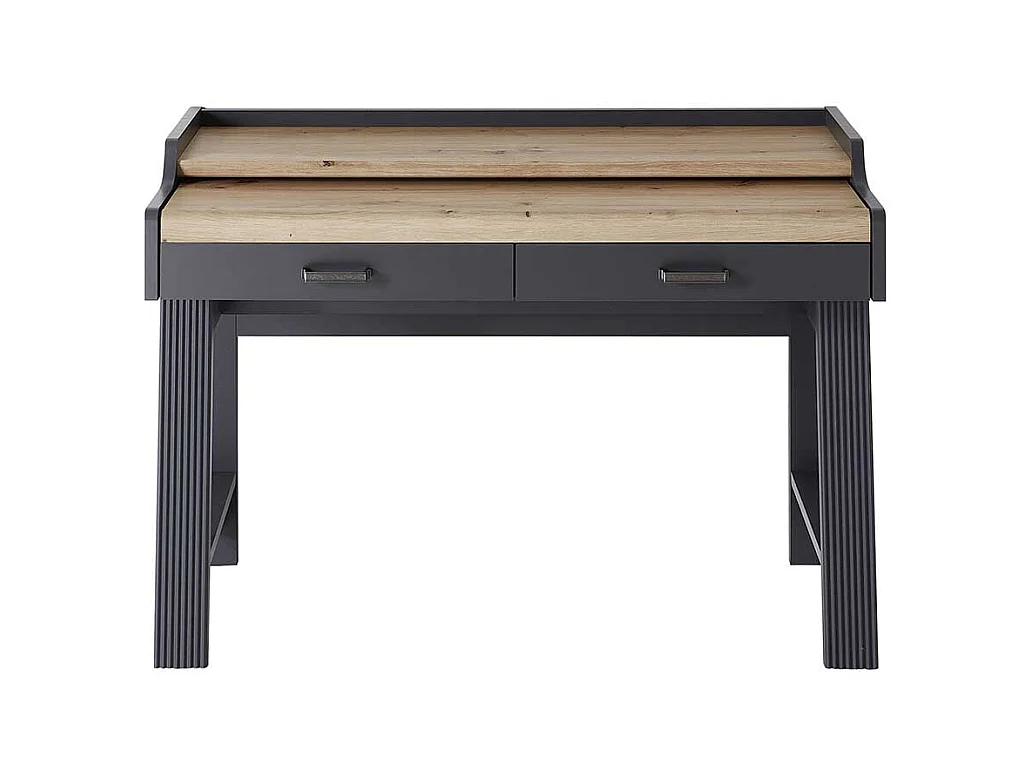 Computerschreibtisch mit Bildschirmaufsatz Plattenauszug